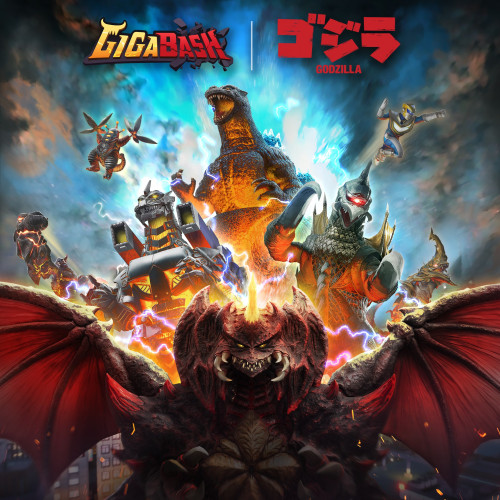 GigaBash - Godzilla 4 Kaiju Pack