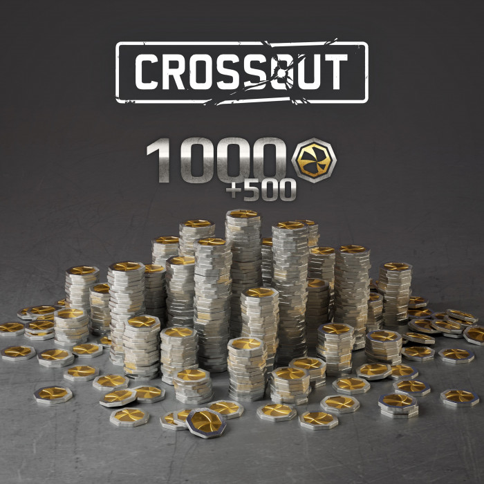 Crossout - 1000 (+500 Бонус) Кросскрон