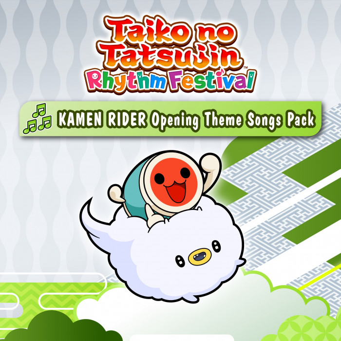 Taiko no Tatsujin: Rhythm Festival - KAMEN RIDER Opening Theme Songs Pack