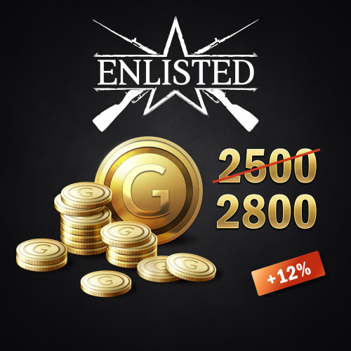 Enlisted - 2500 Золота + 300 Бонус