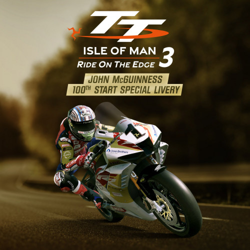 TT Isle Of Man 3 - John McGuinness 100th Start Livery