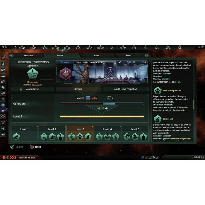 Stellaris: Federations