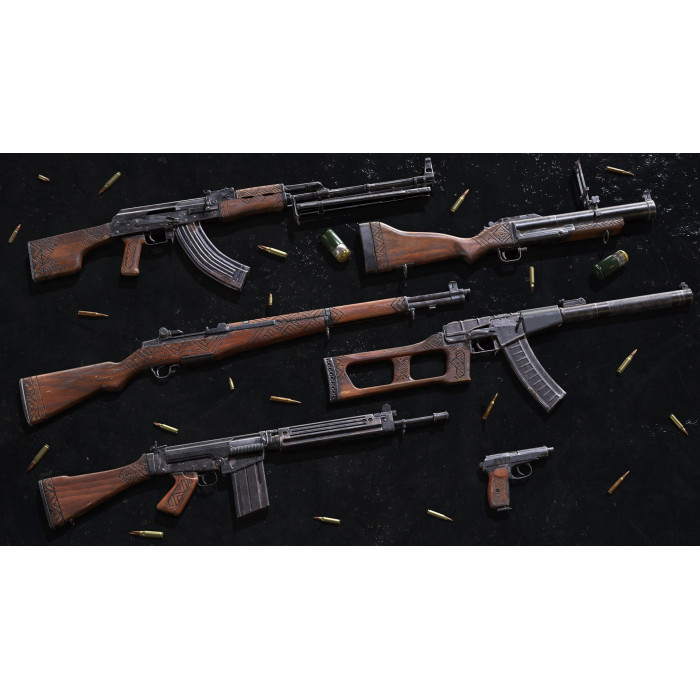 Insurgency: Sandstorm - Woodburn Weapon Skin Set