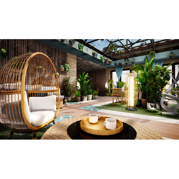 Hotel Renovator - Indoor Garden Room & Furniture Set