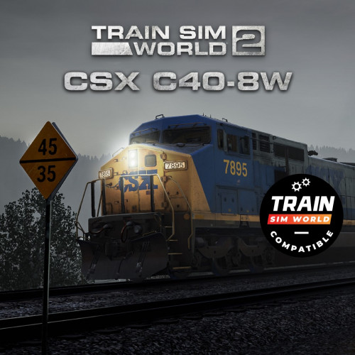 Train Sim World® 2: CSX C40-8W (Train Sim World® 3 Compatible)