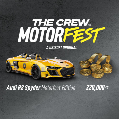 Audi R8 Spyder Welcome Pack (+220,000 Crew Credits) – The Crew Motorfest