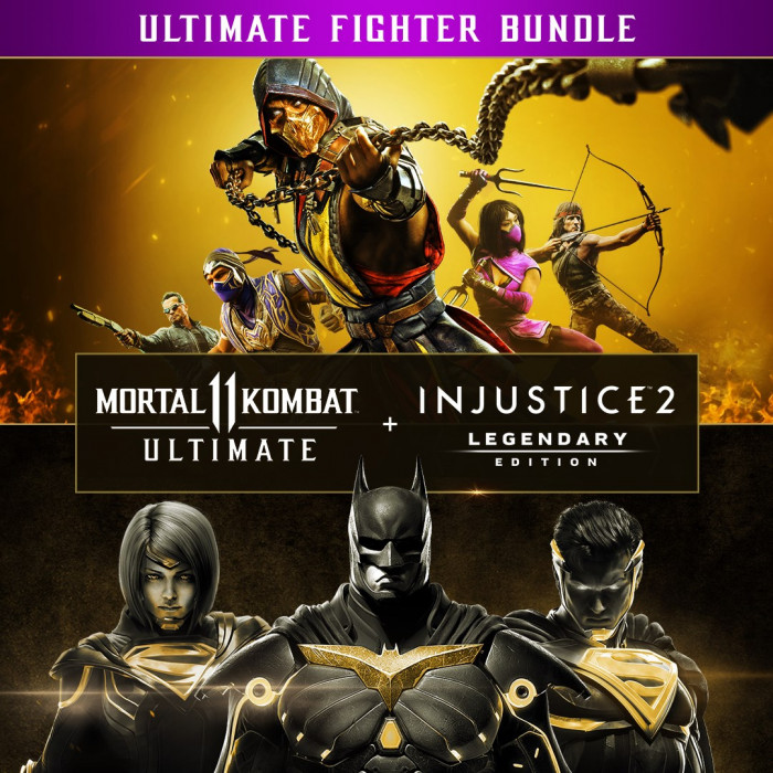 Комплект: Ultimate-издание MK11 + Injustice 2 - лег. Издание