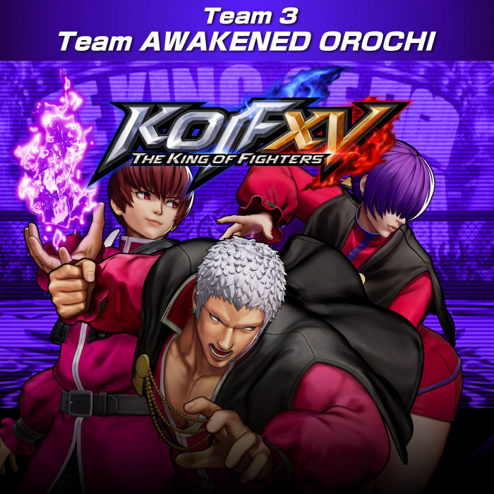 KOF XV DLC Characters 'Team AWAKENED OROCHI'