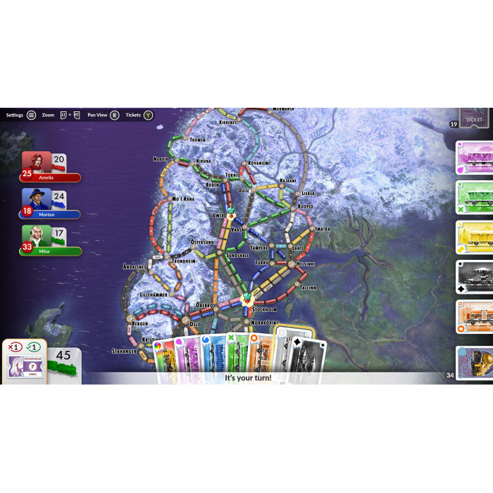 Ticket to Ride: Nordic Expansion