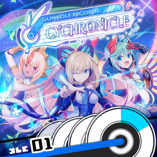 GUNVOLT RECORDS Cychronicle Song Pack 1 Lumen: 'Rouge Shimmer','Parallel World','Glass Paradise','Last Wish'