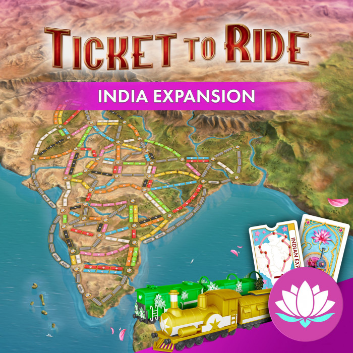 Ticket to Ride®: India Expansion Ticket to Ride®: India Expansion