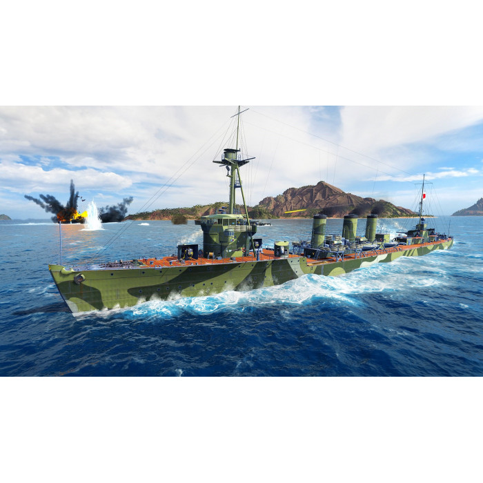 World of Warships: Legends — Ураганный Iwaki