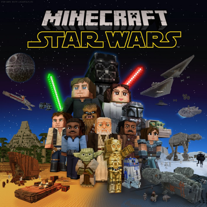 Minecraft STAR WARS Mash-up