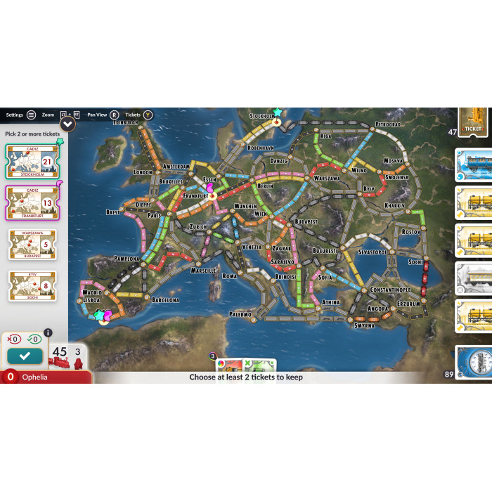 Ticket to Ride: USA 1910 & Europa 1912 Ticket Packs