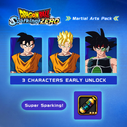 DRAGON BALL: Sparking! ZERO Martial Arts Pack