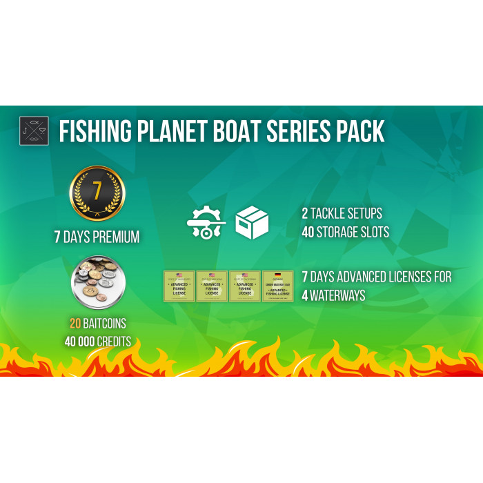 Fishing Planet Boat Series Pack