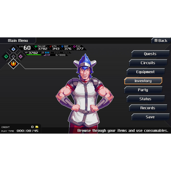 CrossCode: Manlea Skin