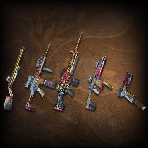 World War Z - Golden Bloom Weapon Skins Pack