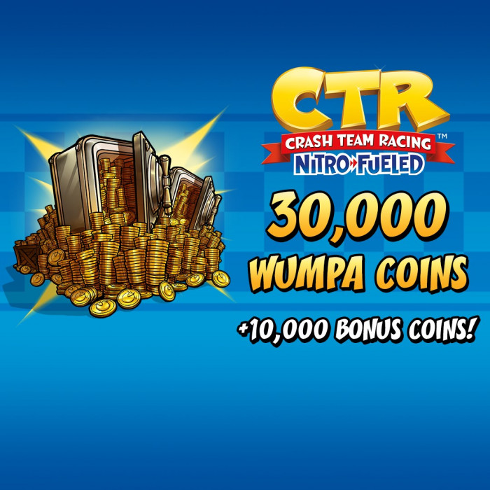 Crash™ Team Racing Nitro-Fueled - 30000 (+10000) монет Wumpa