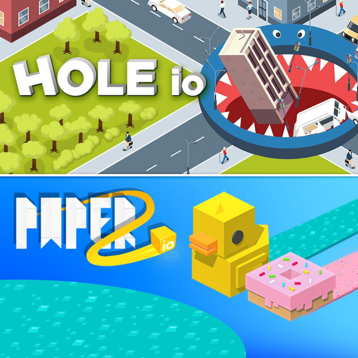 Hole io & Paper io 2