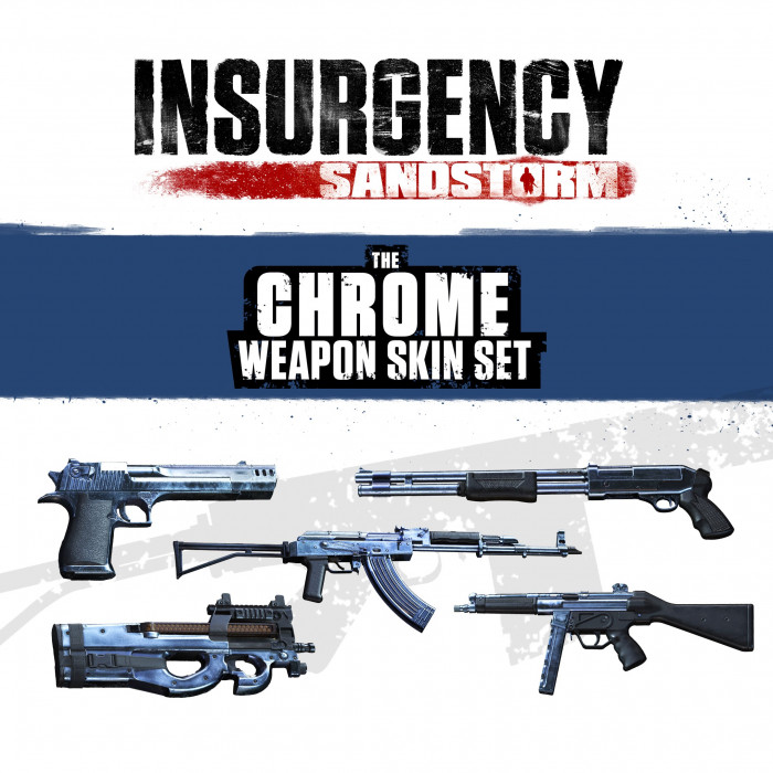 Insurgency: Sandstorm - Chrome Weapon Skin Set