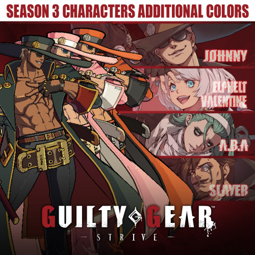 GGST Season 3 Characters Additional Colors