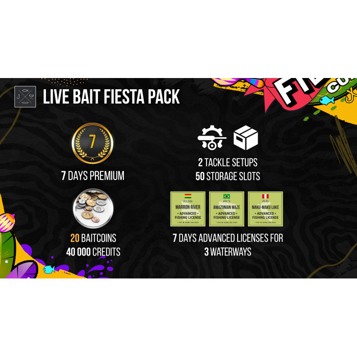 Fishing Planet: Live Bait Fiesta Pack