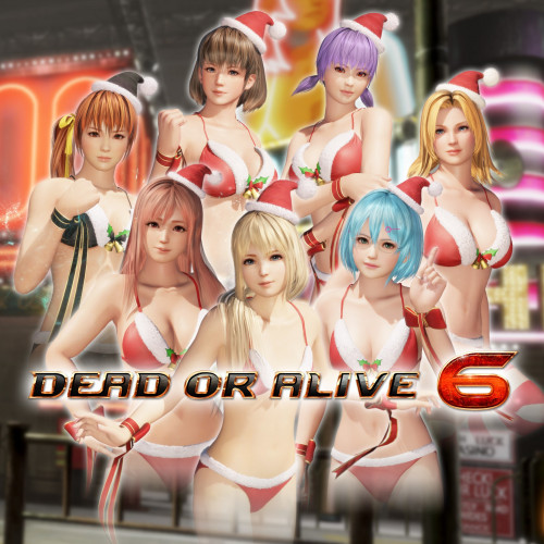 DOA6 Комплект Бикини «Санта»