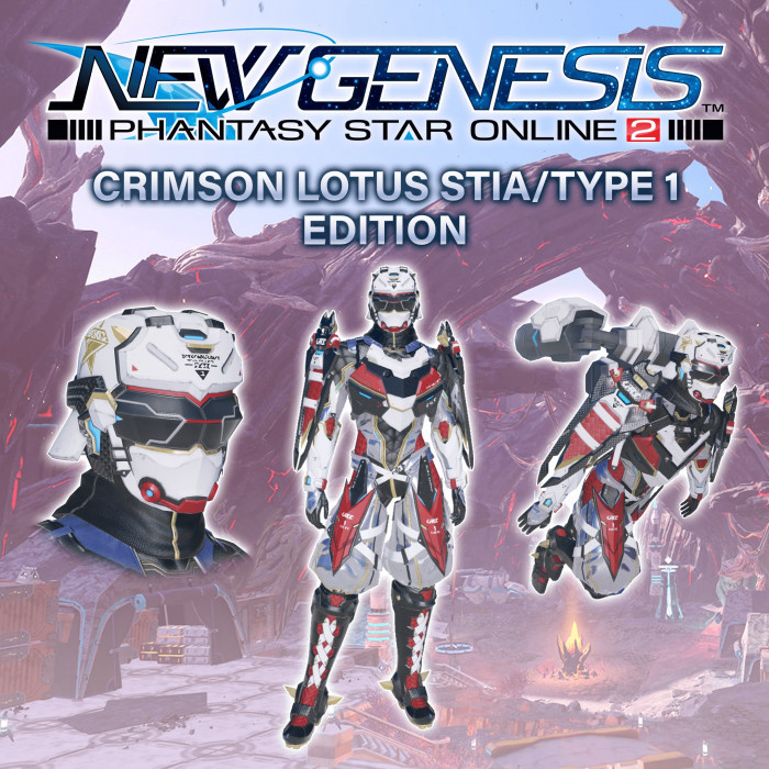 PSO2:NGS - Crimson Lotus Stia/Type 1 Edition