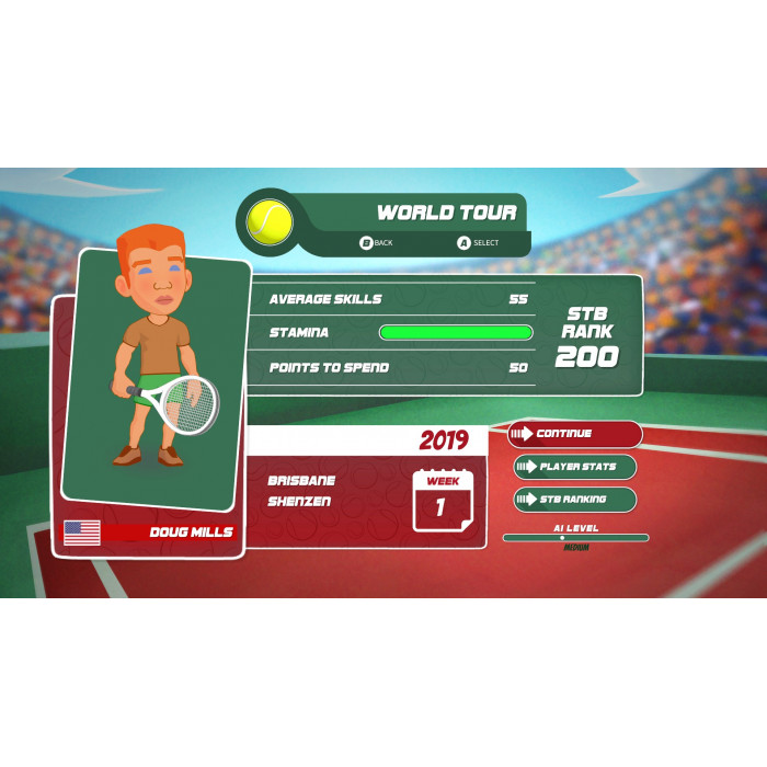 Super Tennis Blast