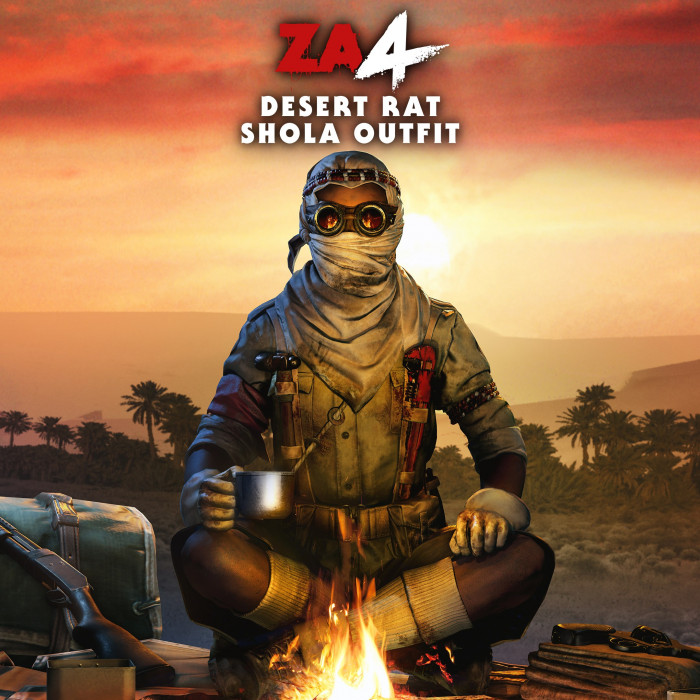 Zombie Army 4: Desert Rat Shola Outfit