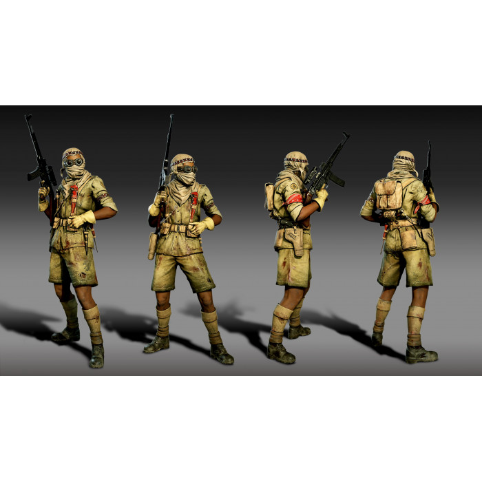 Zombie Army 4: Desert Rat Shola Outfit