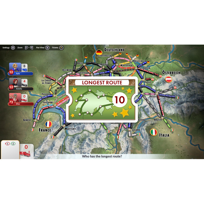 Ticket to Ride® - Switzerland Expansion