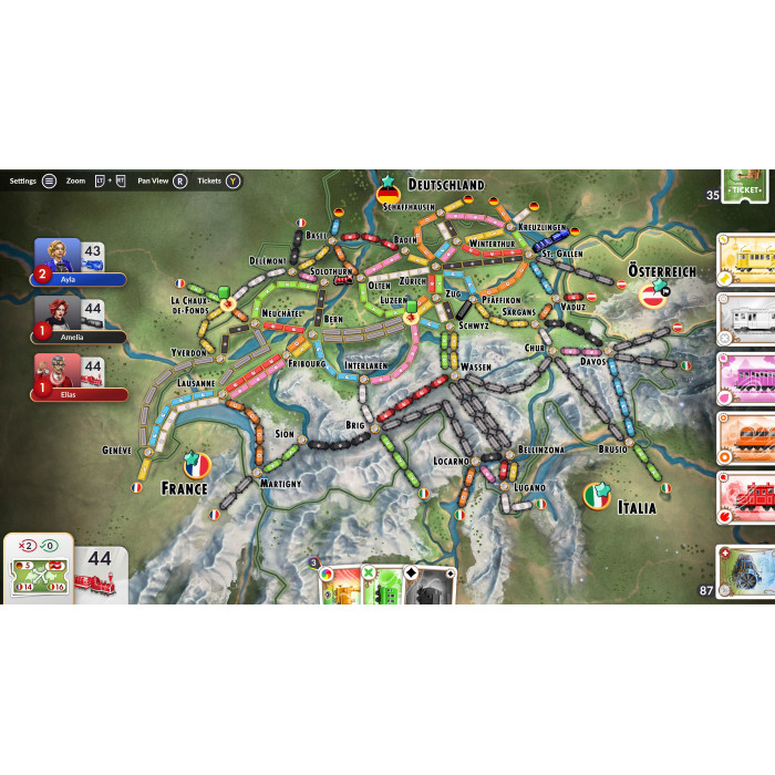 Ticket to Ride® - Switzerland Expansion