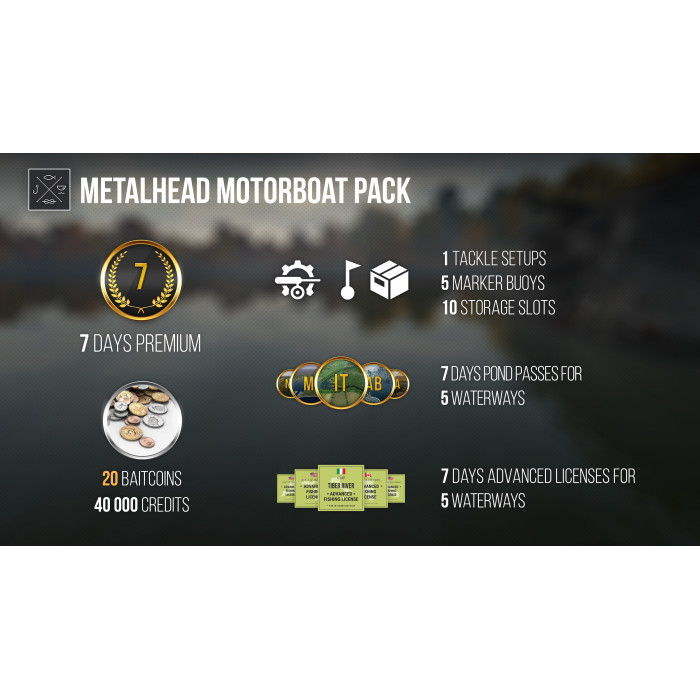 Fishing Planet: Metalhead Motorboat Pack