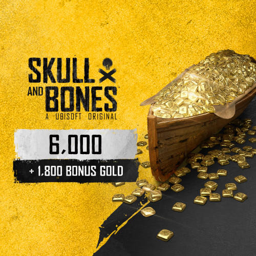 7800 золотых монет Skull and Bones