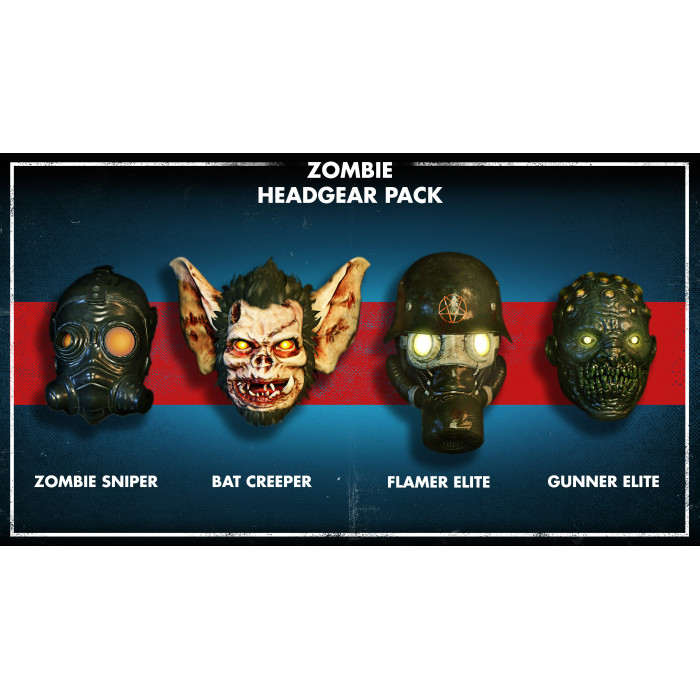 Zombie Army 4: Zombie Headgear Pack