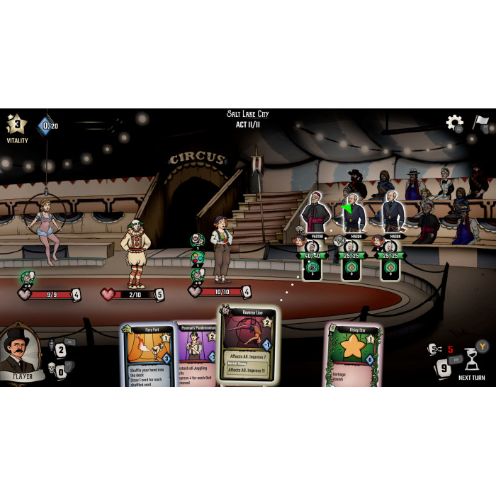 Turn-Based Battle Bundle: The Amazing American Circus & Legend of Keepers