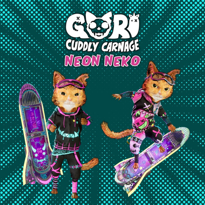 Gori: Cuddly Carnage - Neon Neko Skin Pack