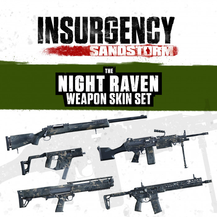 Insurgency: Sandstorm - Night Raven Weapon Skin Set