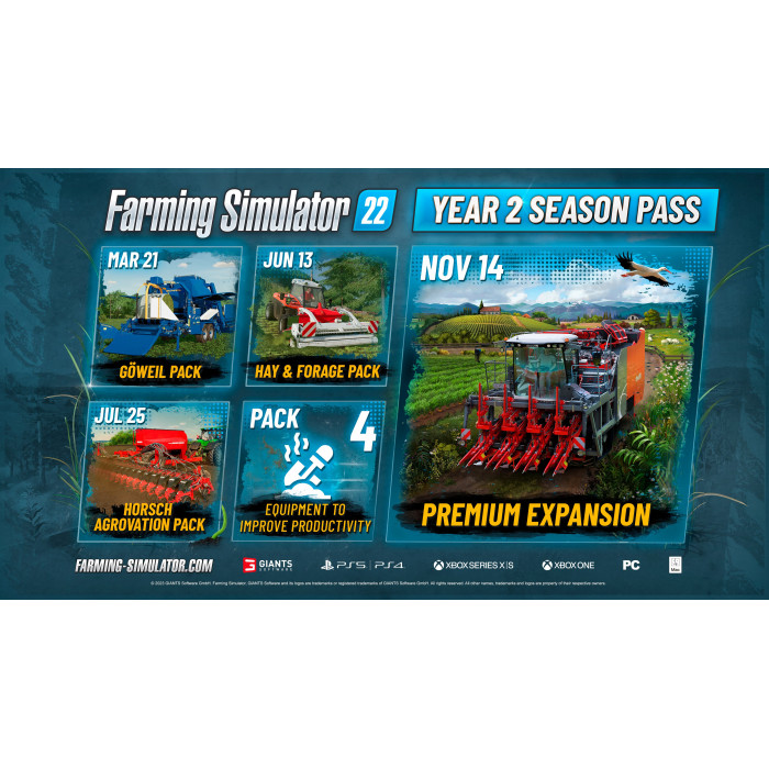 Farming Simulator 22 - Year 2 Season Pass