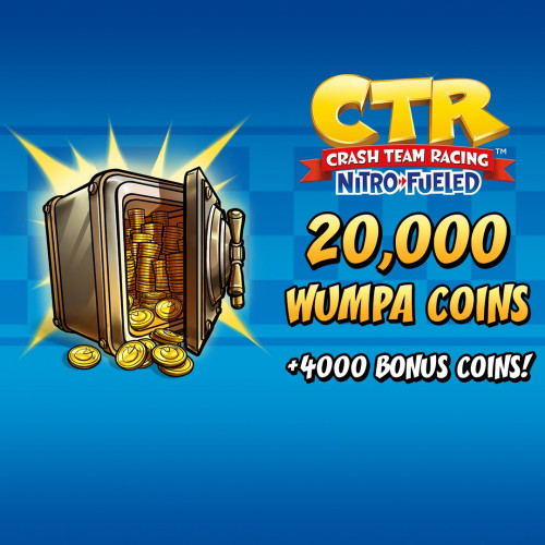 Crash™ Team Racing Nitro-Fueled - 20000 (+4000) монет Wumpa