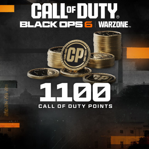 1,100 Black Ops 6 or Call of Duty®: Warzone™ Points