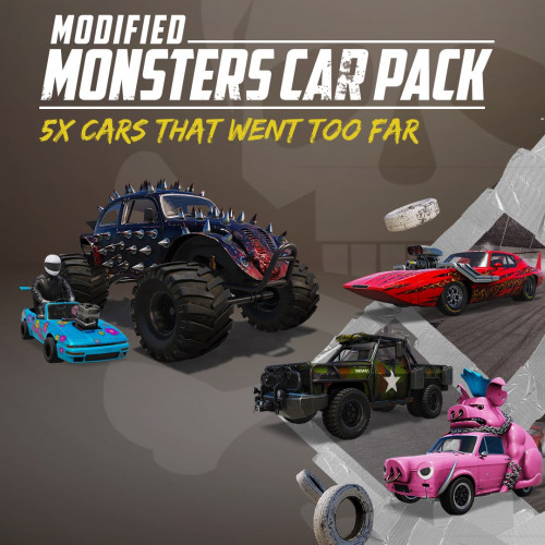 Modified Monsters Car Pack