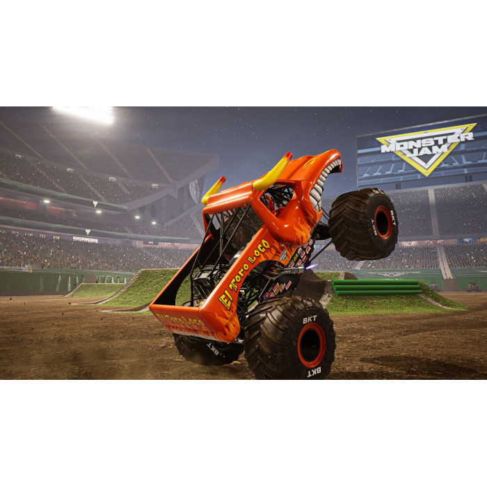 Monster Jam Steel Titans Power Out Bundle