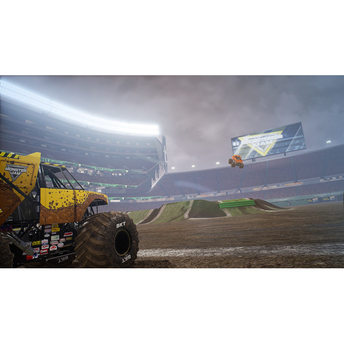 Monster Jam Steel Titans Power Out Bundle