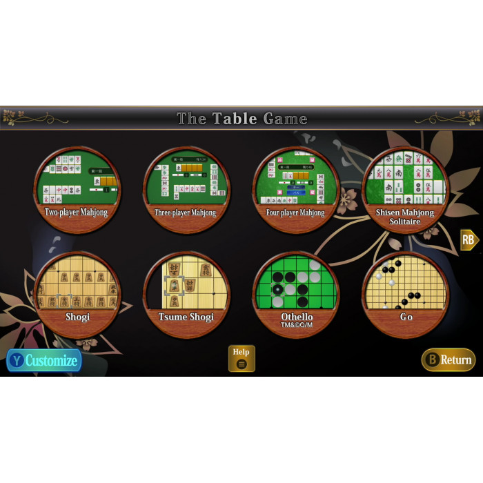 THE Table Game Deluxe Pack -Mahjong, Go, Shogi, Tsume Shogi, Othello, Card, Hanafuda, Shisen Mahjong Solitaire, Chess, Backgammon-