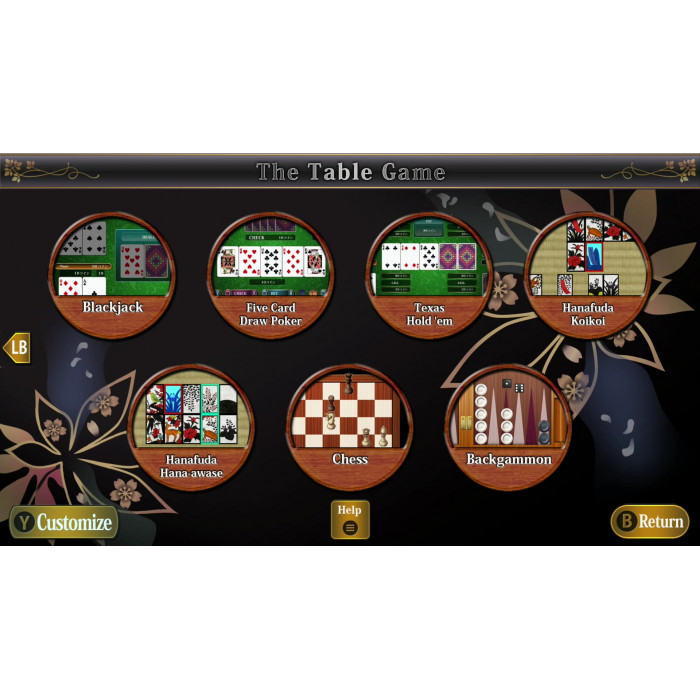 THE Table Game Deluxe Pack -Mahjong, Go, Shogi, Tsume Shogi, Othello, Card, Hanafuda, Shisen Mahjong Solitaire, Chess, Backgammon-