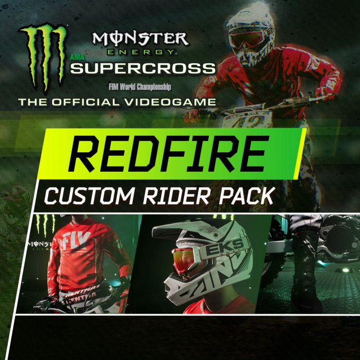 Monster Energy Supercross - Redfire Custom Rider Pack