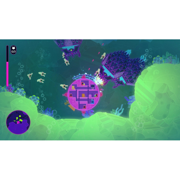 Lovers in a Dangerous Spacetime